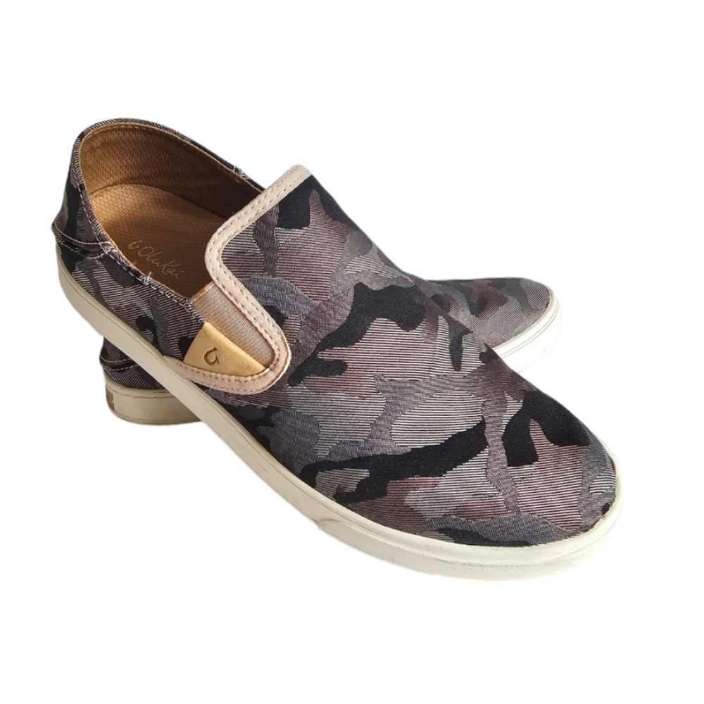 Olukai‎ Womens Pehuea Pa'i Slip On Sneakers Size 9.5